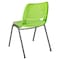 Flash Furniture Green Shell Stack Chair, PK5 5-RUT-EO1-GN-GG - alternate 3